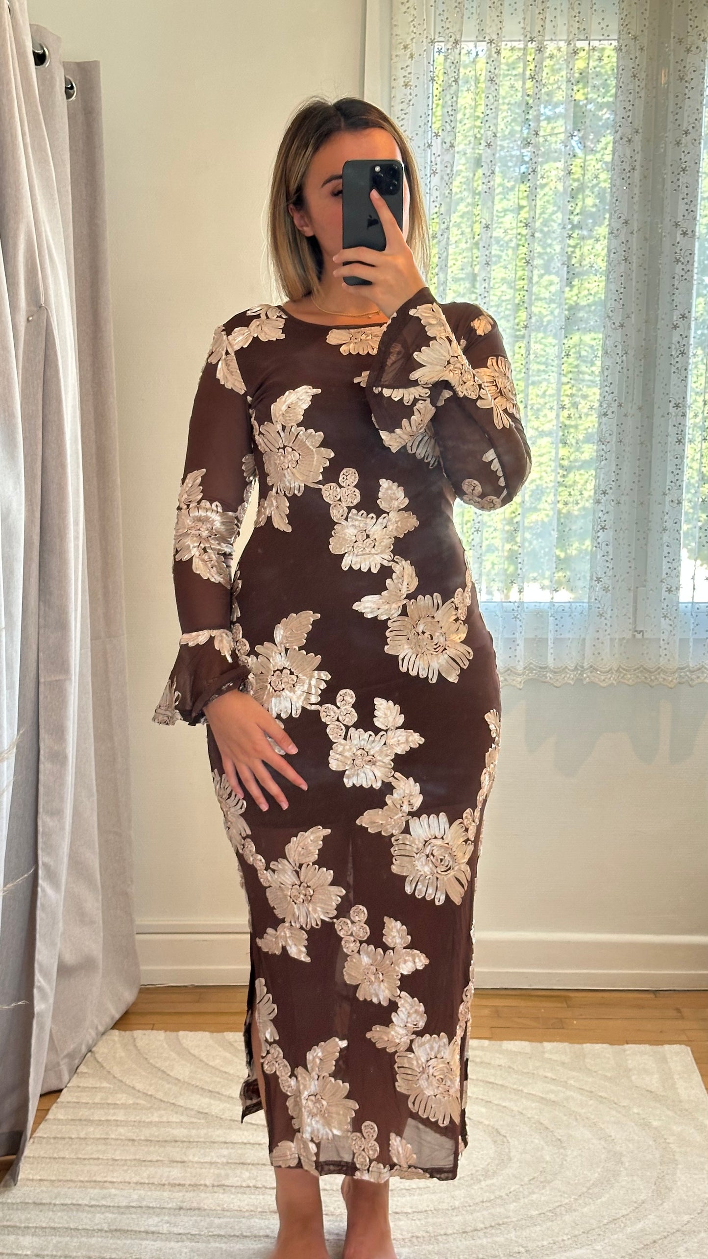 Robe à fleurs