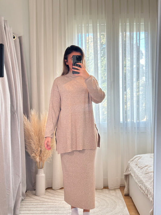 Ensemble beige