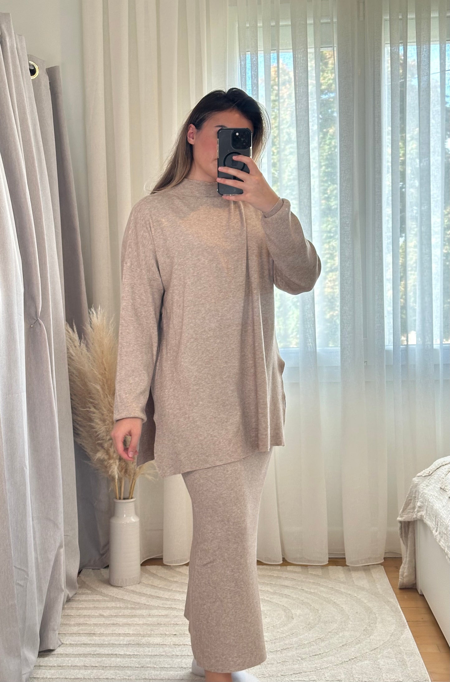 Ensemble beige