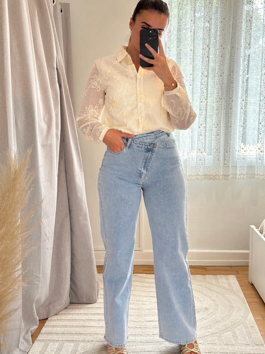 Jean taille haute