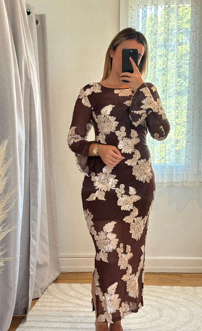 Robe à fleurs